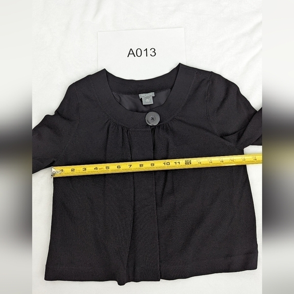 Ann Taylor 100% Silk  Cardigan 3/4 Sleeve Casual Size MP - Picture 11 of 11